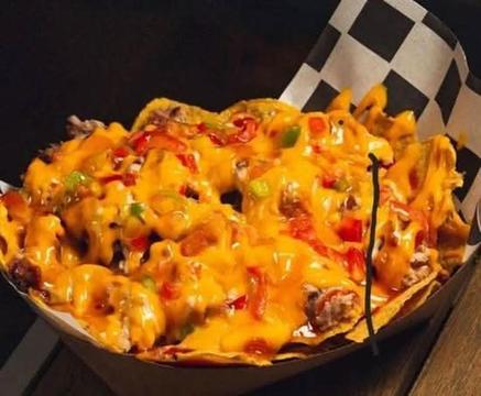 Nachos de Chicharrón